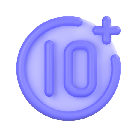Restriction d'âge  3D Icon