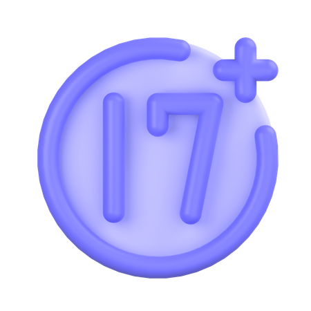 Restriction d'âge  3D Icon