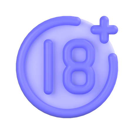 Restriction d'âge  3D Icon