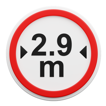 Restriction plus large  3D Icon