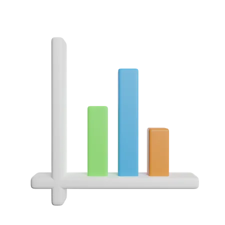 Result Graph  3D Icon