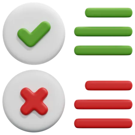 Result List  3D Icon
