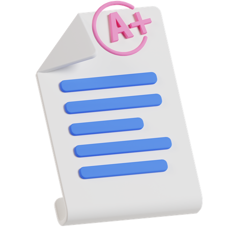 Resultado de exame  3D Icon