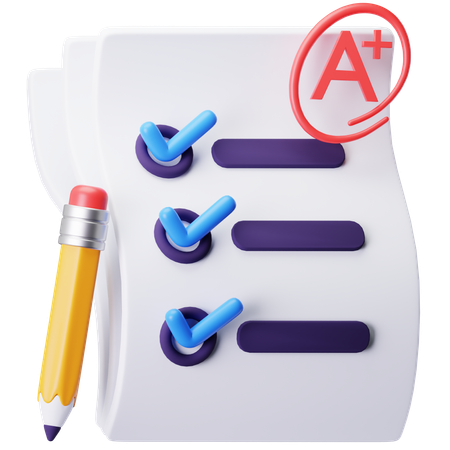Resultado de exame  3D Icon