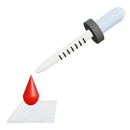 Resultado de sangue  3D Icon