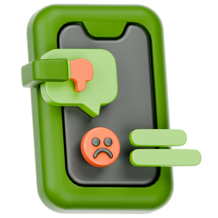 Résultats d'enquête négatifs  3D Icon