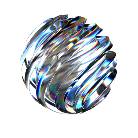 Boule abstraite  3D Icon