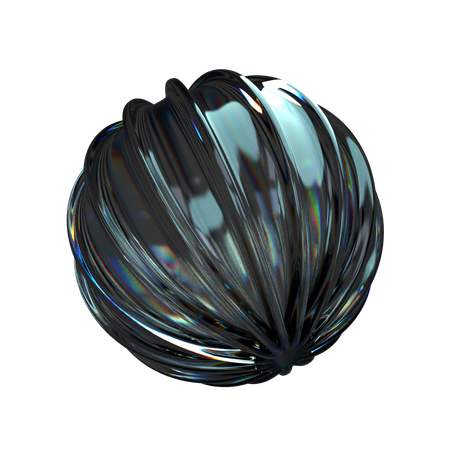 Boule abstraite  3D Icon