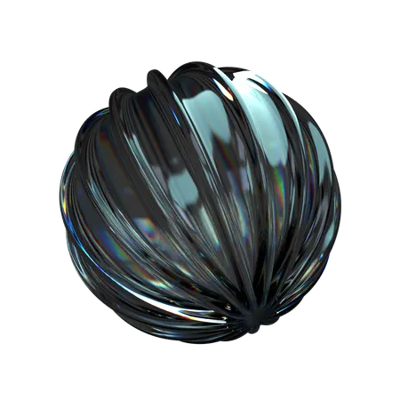 Boule abstraite  3D Icon