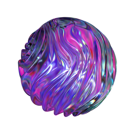 Boule abstraite  3D Icon