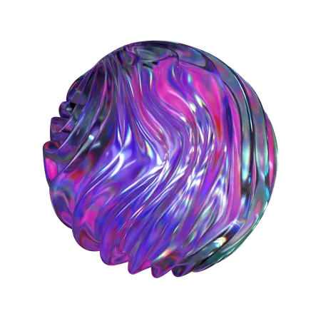 Boule abstraite  3D Icon