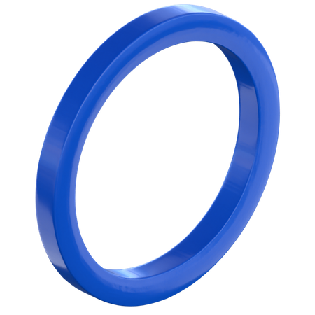 Cercle abstrait  3D Icon