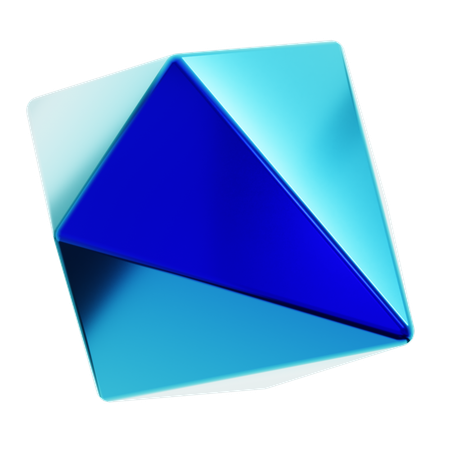 Diamant abstrait  3D Icon