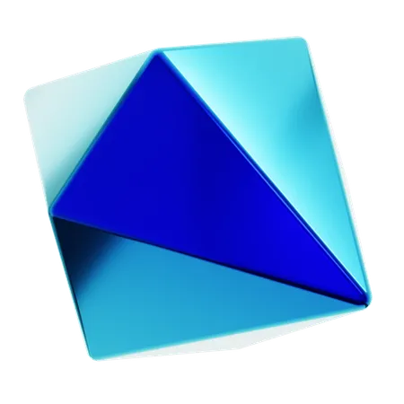 Diamant abstrait  3D Icon