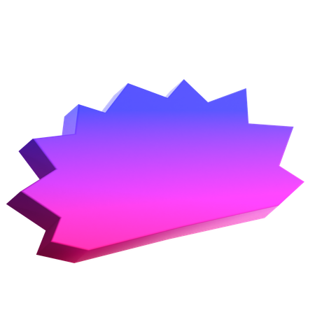 Abstrait exploser  3D Icon