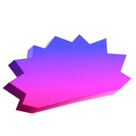 Abstrait exploser  3D Icon