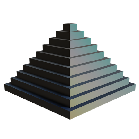 Pyramide abstraite  3D Icon