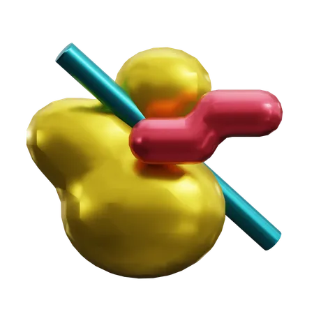 Metabola abstracta  3D Icon