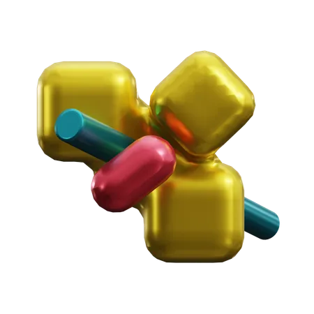 Metabola abstracta  3D Icon