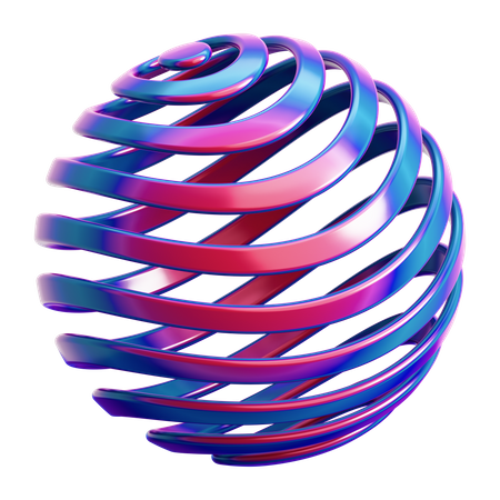 Resumen redondo  3D Icon