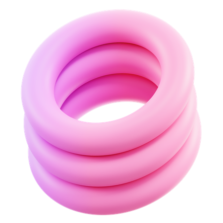 Rollo abstracto  3D Icon