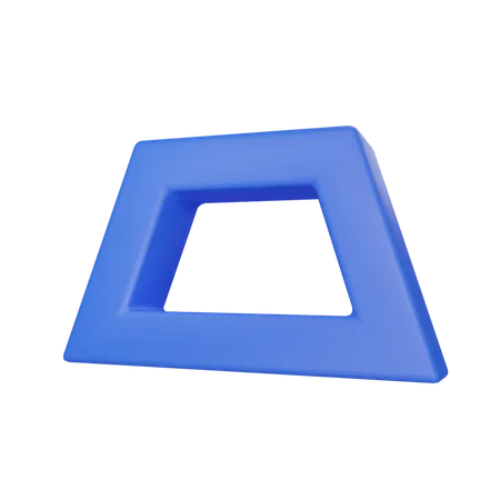 Retângulo  3D Icon