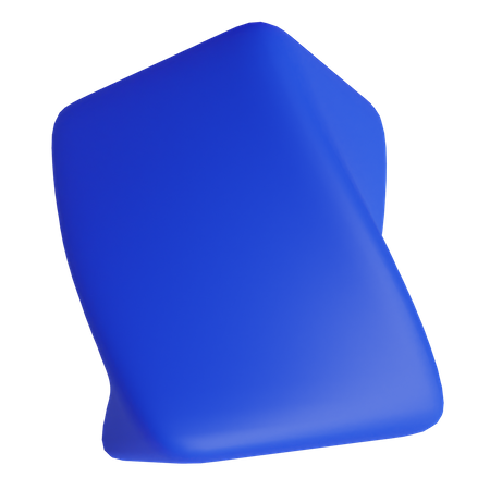 Retângulo flexível  3D Icon