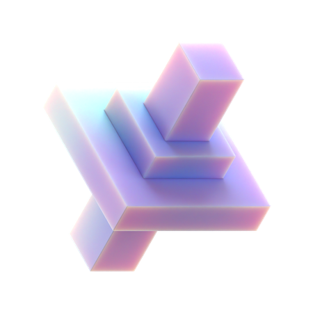 Retângulos  3D Icon