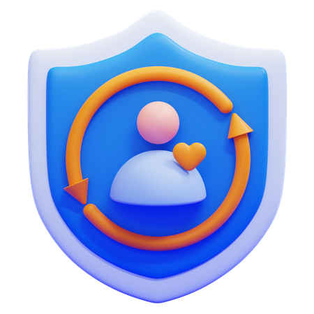 Fidelização de clientes  3D Icon