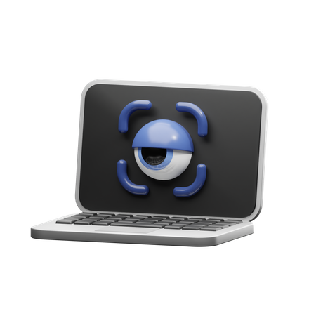 Retina Recognition  3D Icon