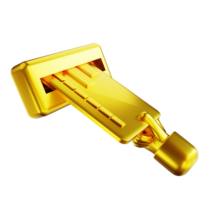 Retirada de dinheiro  3D Icon