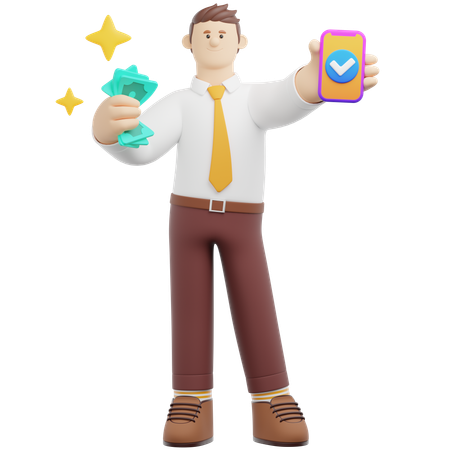Retirada de dinheiro sem cartão  3D Icon