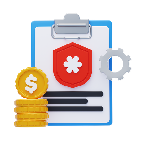 Retiree Health Benefits  3D Icon