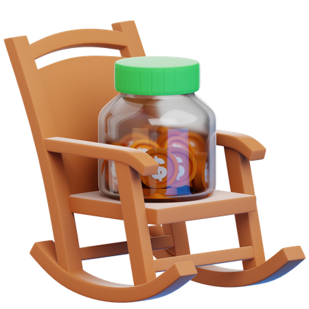 Retirement Plan  3D Icon
