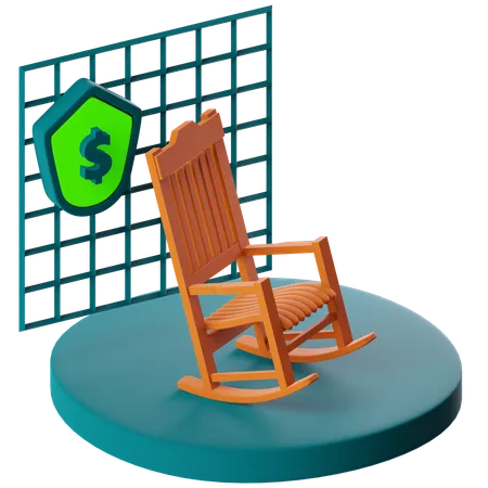 Retirement Planning  3D Icon