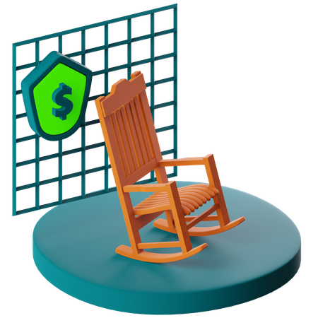 Retirement Planning  3D Icon