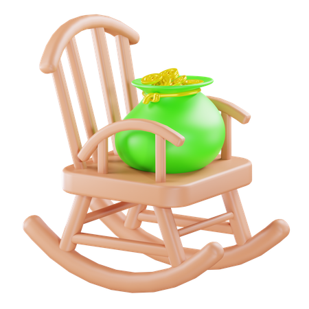 Retirement Saving  3D Icon