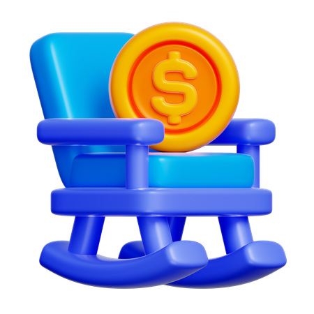 Retirement Saving  3D Icon
