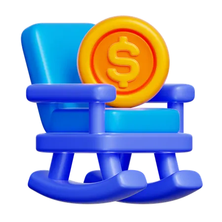 Retirement Saving  3D Icon