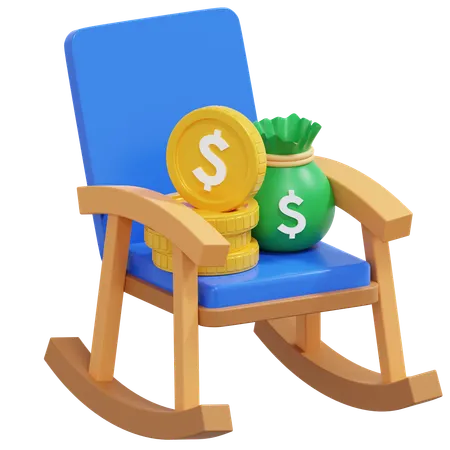 Retirement Saving  3D Icon