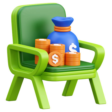 Retirement Saving  3D Icon