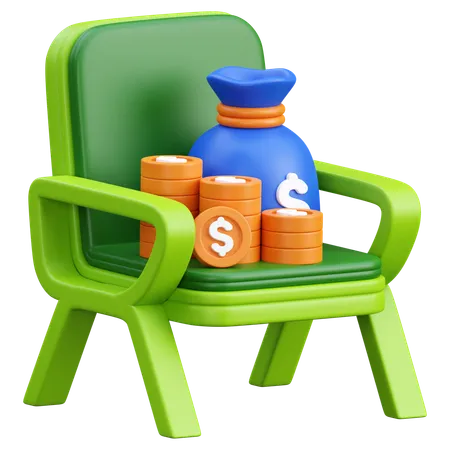 Retirement Saving  3D Icon