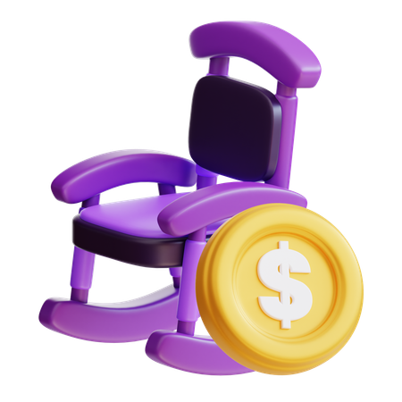 Retirement Saving  3D Icon