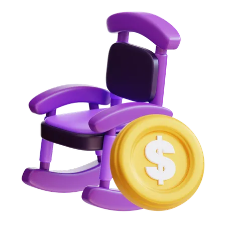 Retirement Saving  3D Icon