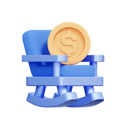 Retirement Saving  3D Icon