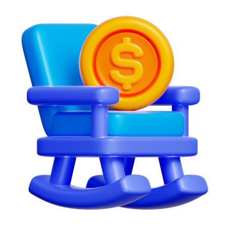 Retirement Saving  3D Icon