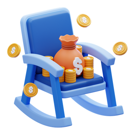 Retirement Savings  3D Icon