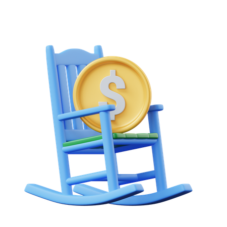 Retirement Savings  3D Icon