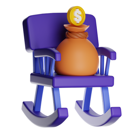 Retirement Savings  3D Icon