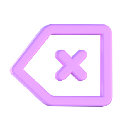 Espace arrière  3D Icon